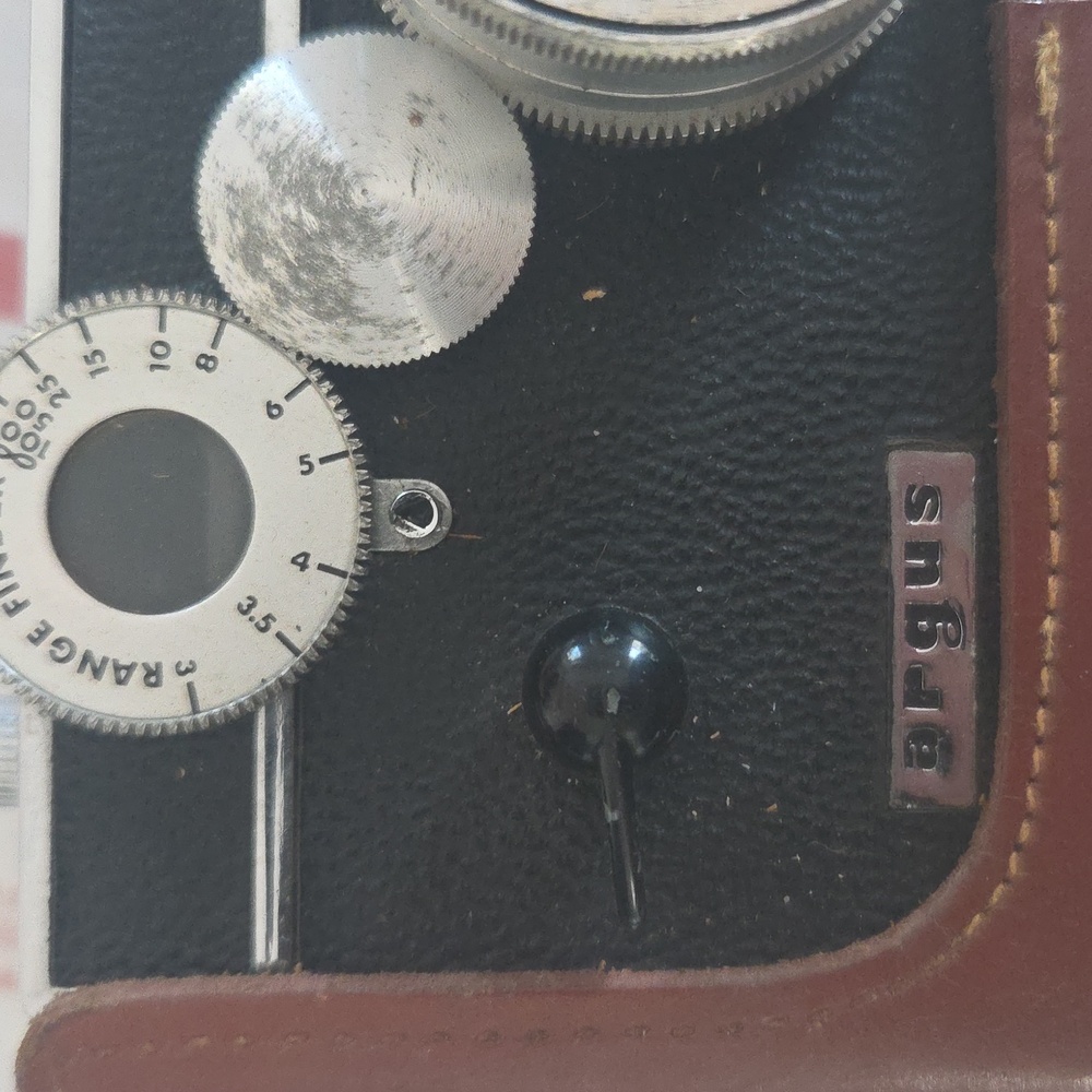 Vintage Argus Camera  Brown Leather Case - Picture 8 of 15